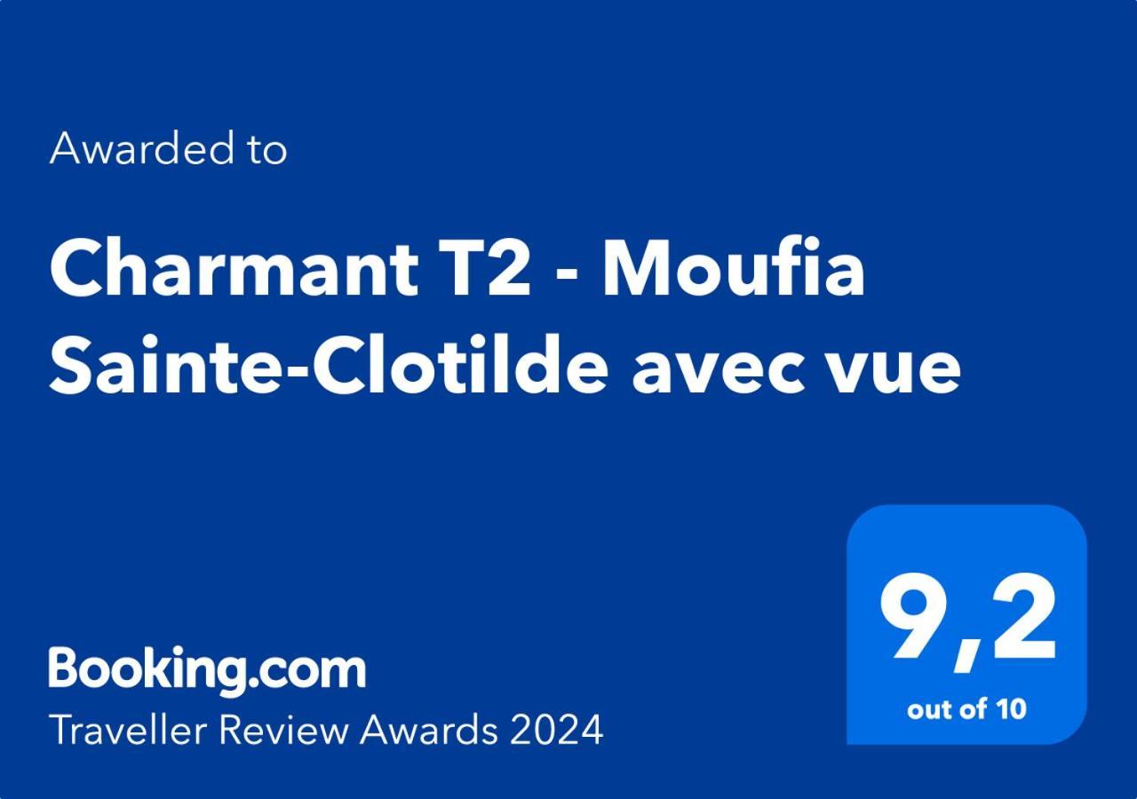 Charmant T2 - Moufia Sainte-Clotilde Vue Mer & Montagne Dış mekan fotoğraf